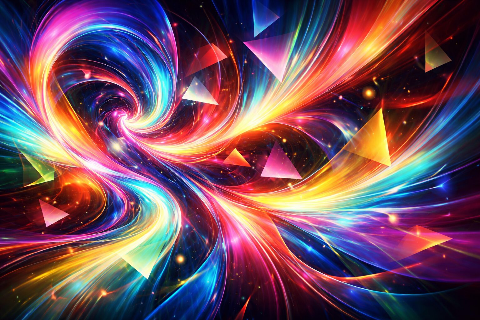 ChatGPTを使って生成した抽象的な画像