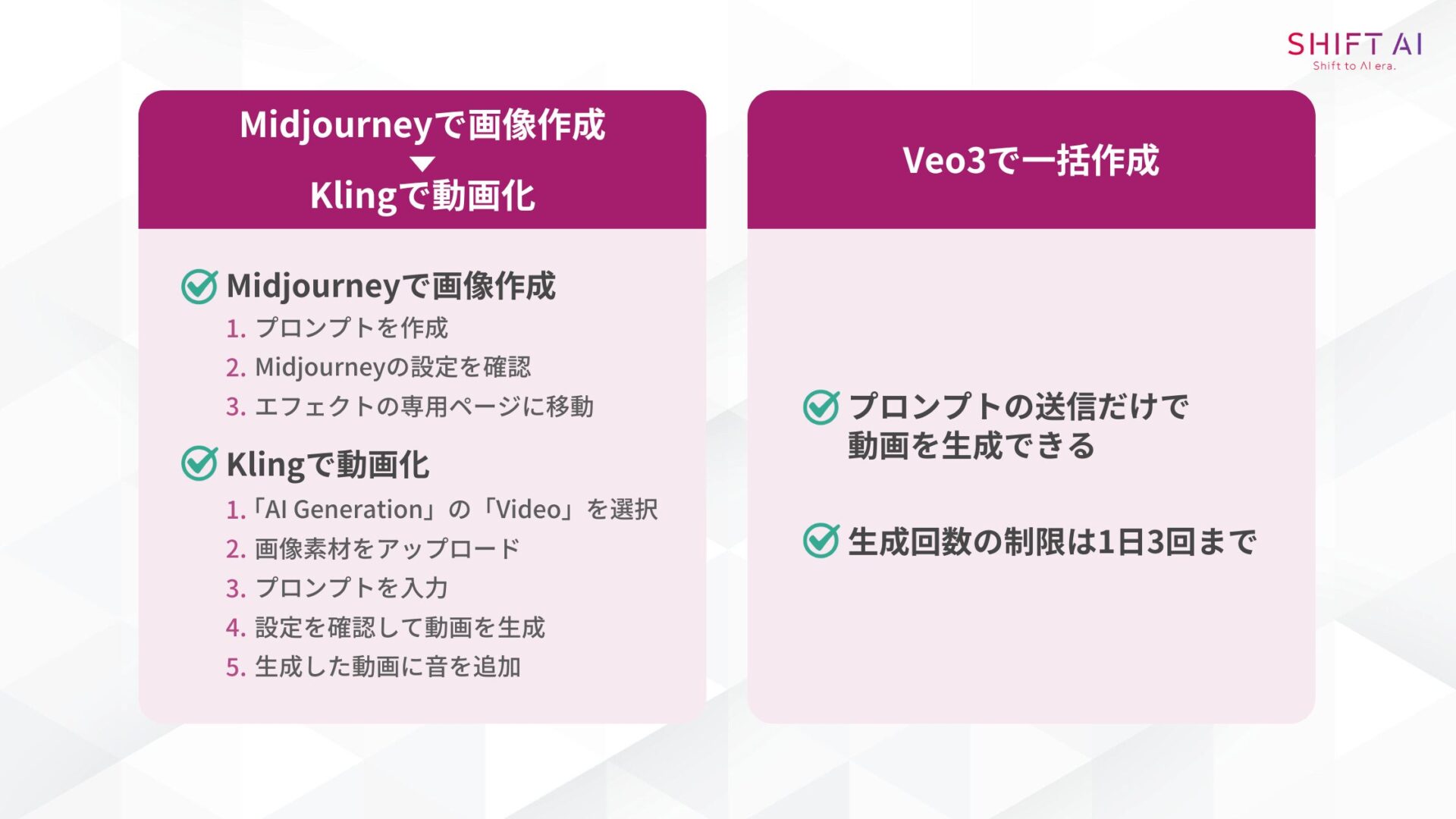 【使用ツール別】AI×ASMR動画の作り方を大公開!(Midjourneyで画像作成→Klingで動画化, Veo3で一括作成)