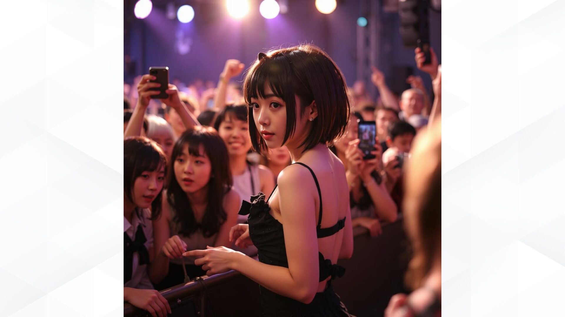 【無料で使える】AIアイドルを作れるアプリ・サイト6選(Fotor-STEP2：プロンプトを入力する-生成結果)