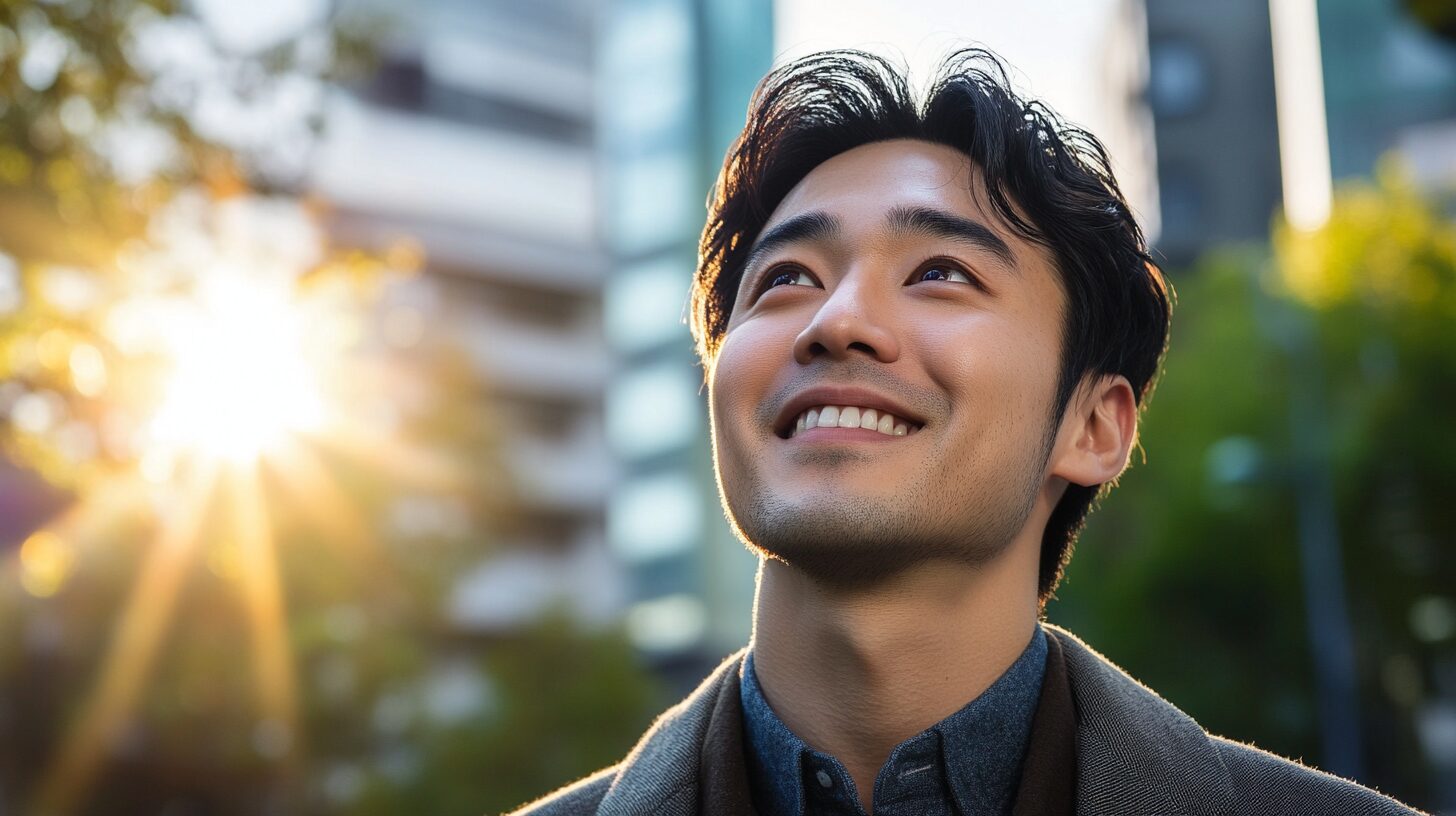 失敗しないChatGPT副業の始め方を知って未来に向けて希望を感じている画像