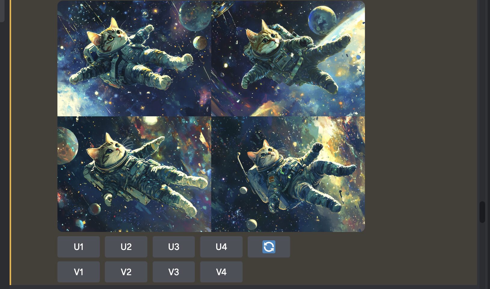 「Vary(Strong)」の出力結果