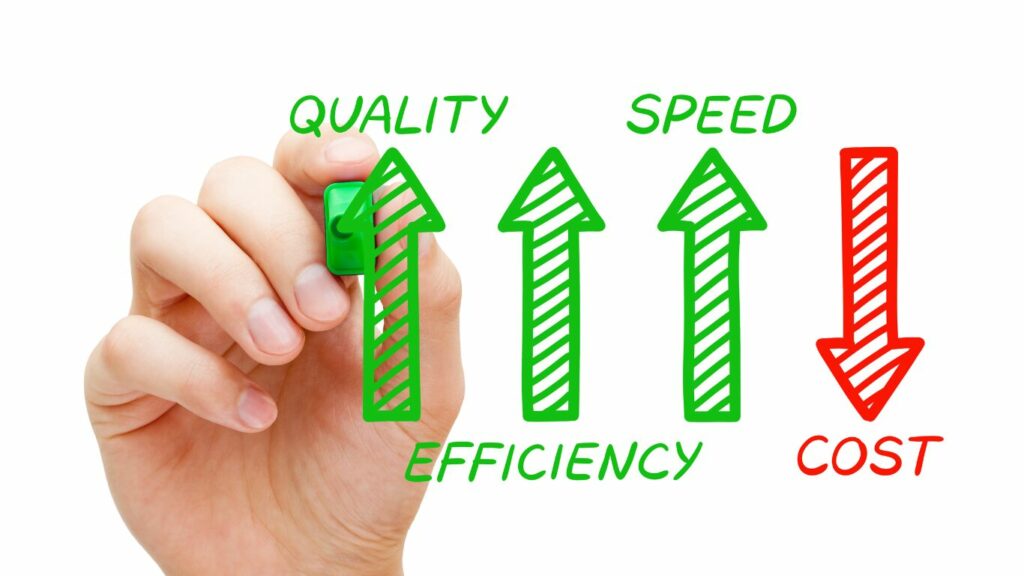 業務効率化している様子