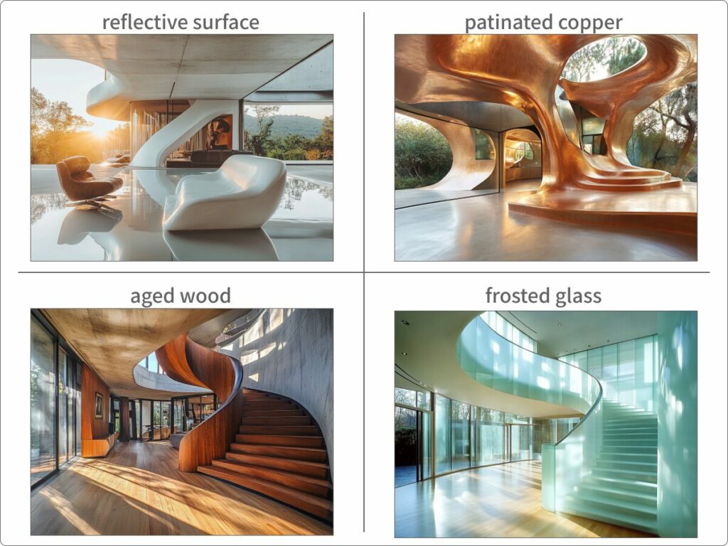 素材の状態のワードで生成した画像例