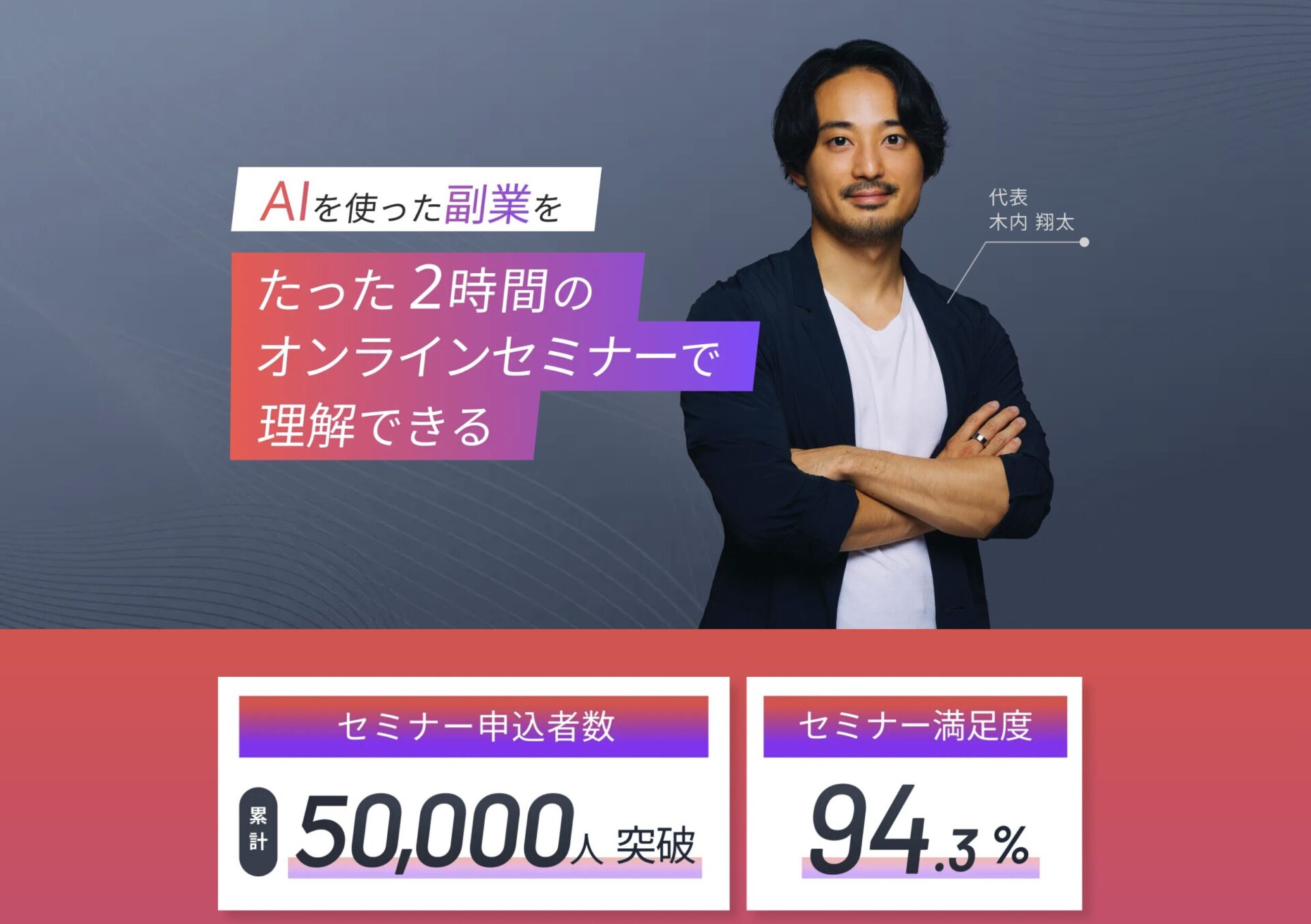 SHIFT AIの副業セミナーを紹介した画像