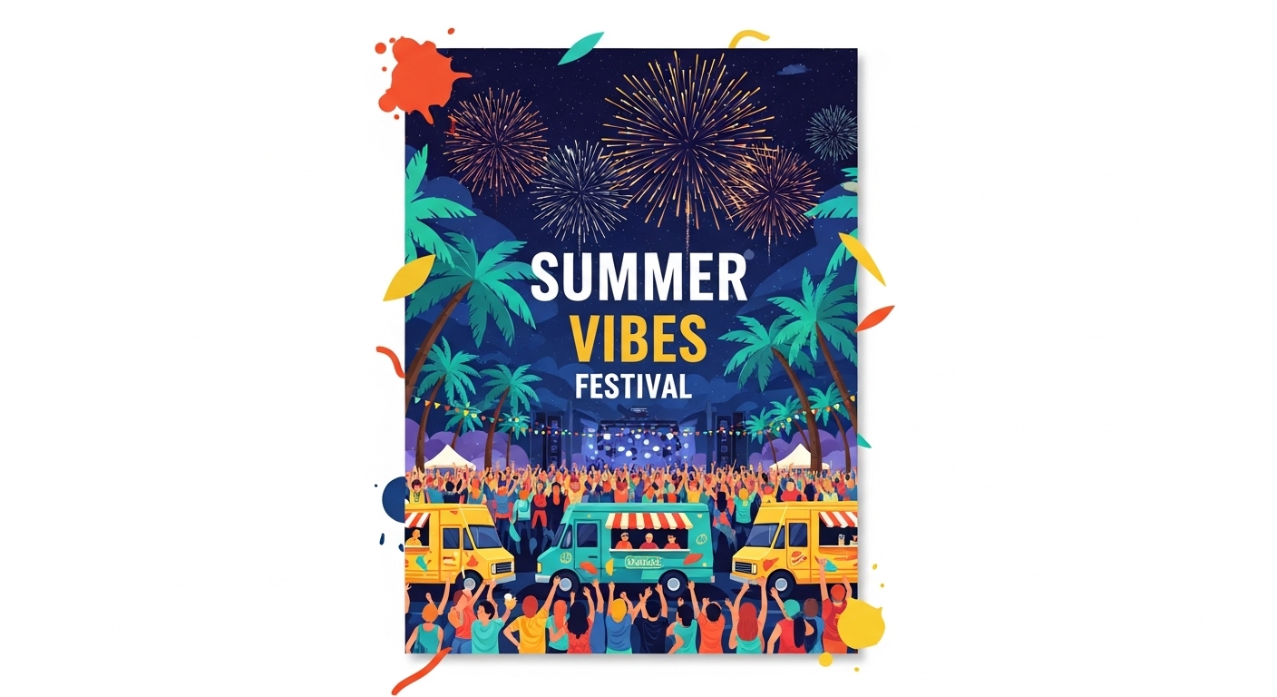 Imagen 4で告知ポスターを生成できるか確かめたときに出力された画像