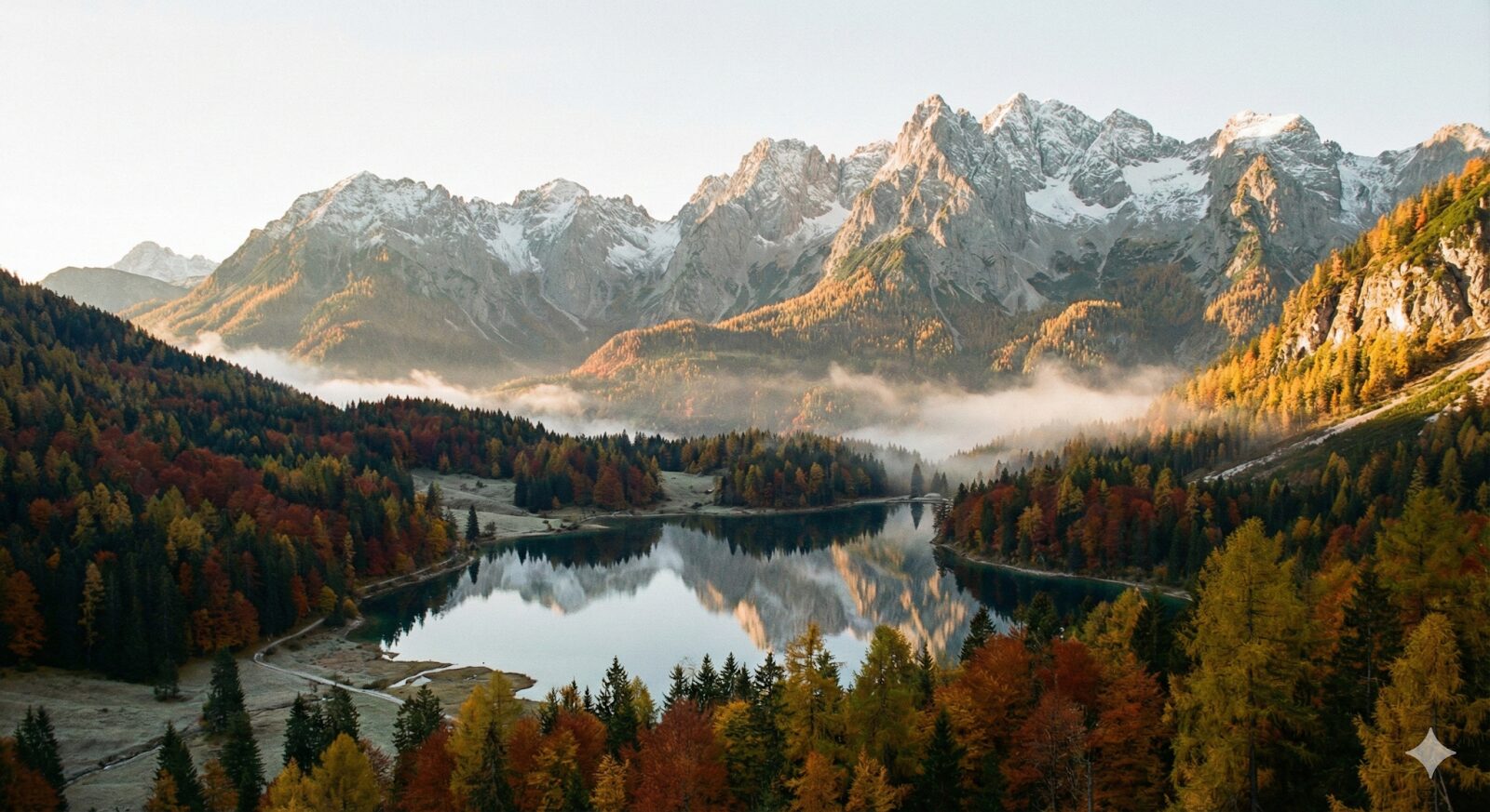 Gemini思考モード（Nano Banana Pro）で生成した写真風の山の風景画像