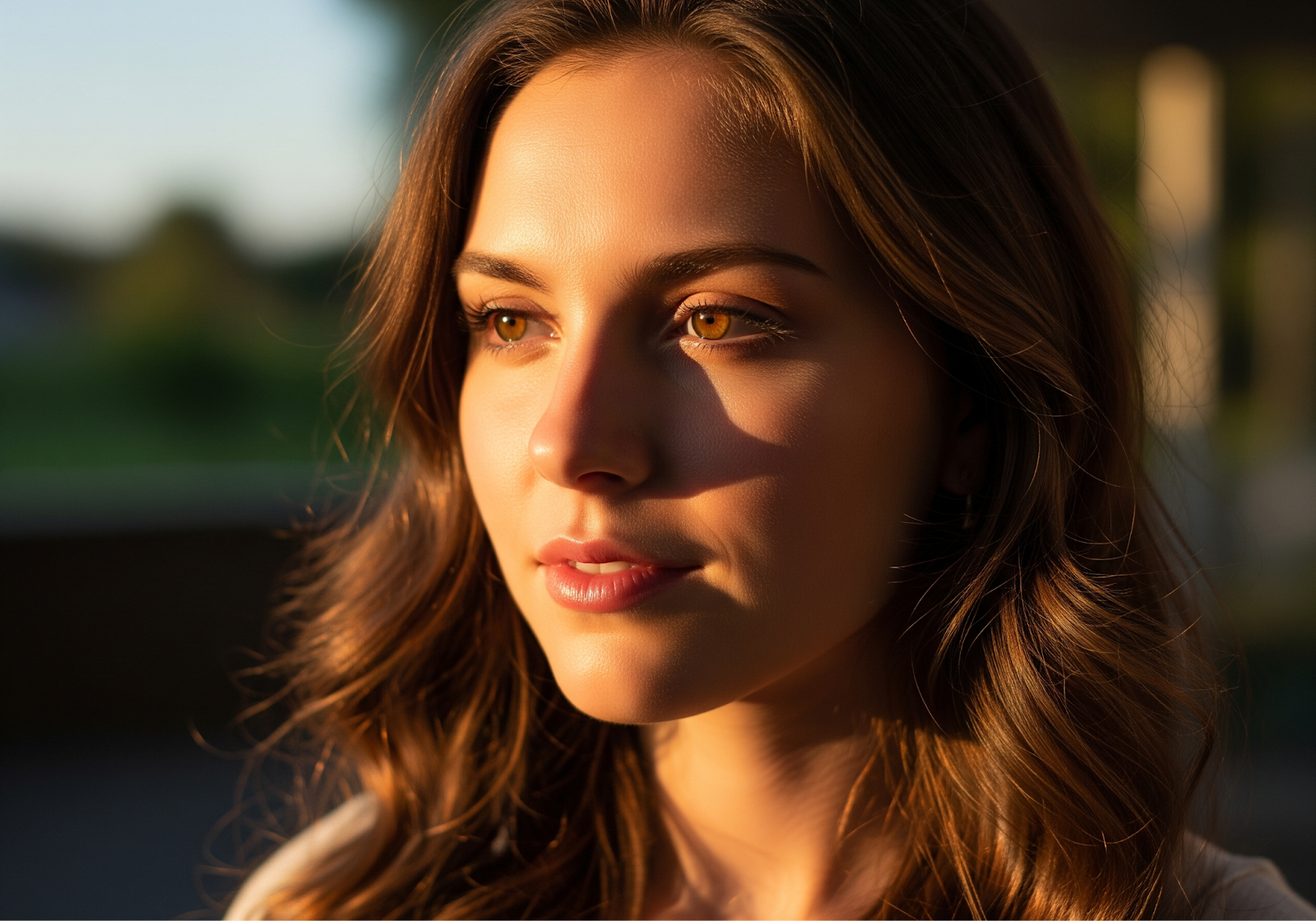 Google AI StudioのImagen 4 Ultraで生成した優しく微笑む女性の画像