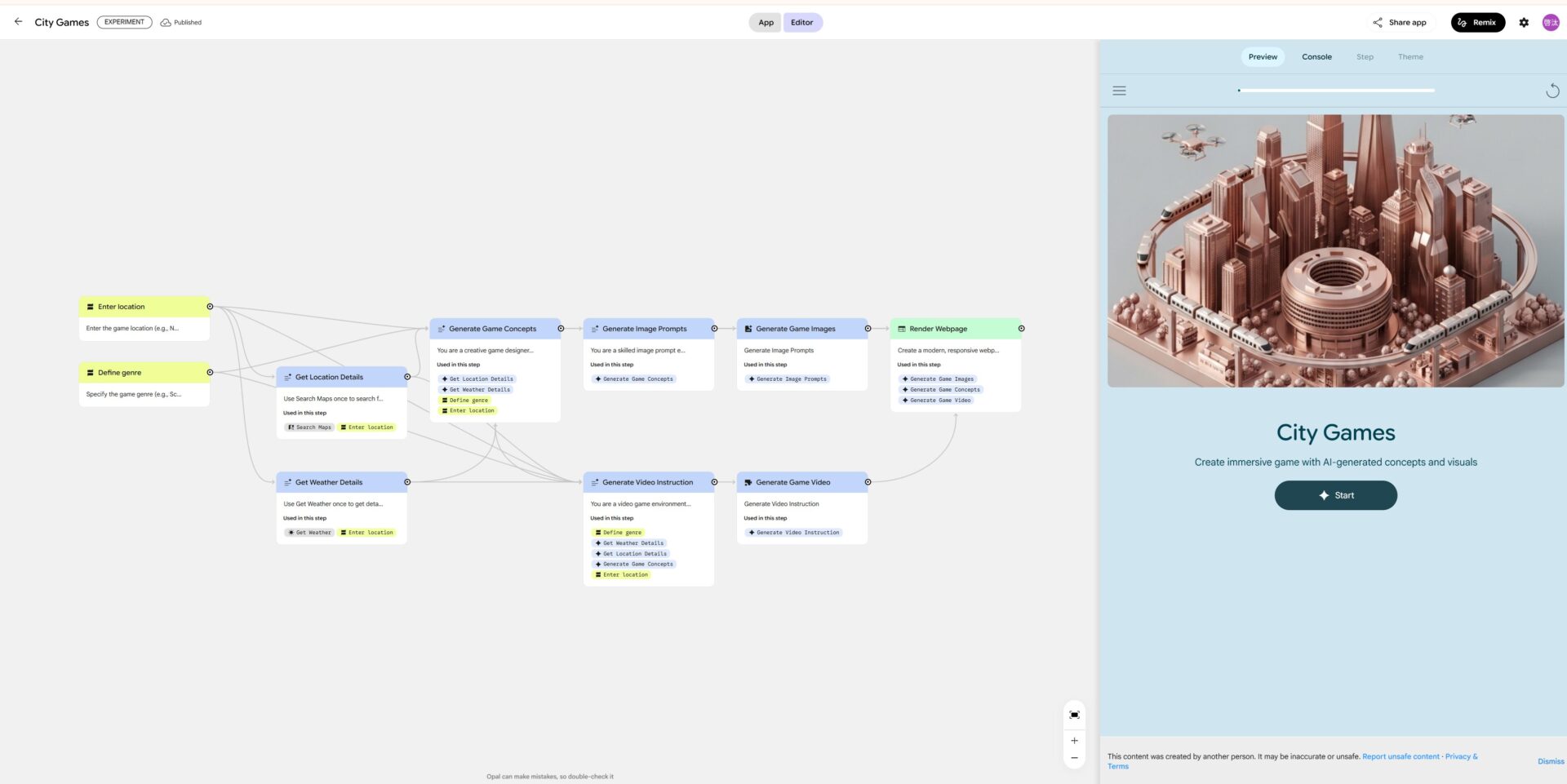 視覚的に編集できることを示す画像