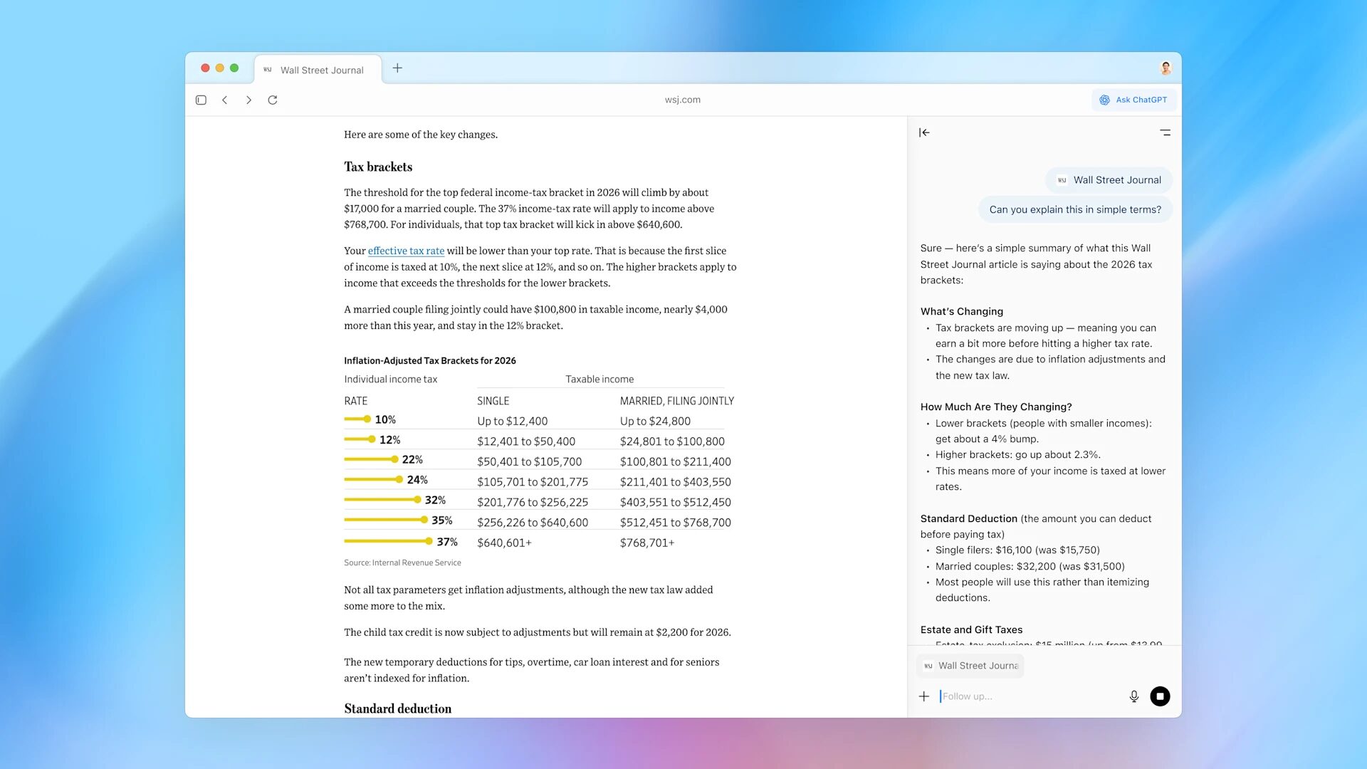 「Ask ChatGPT」の利用イメージ