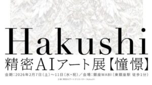 精密AIアート展【憧憬】｜精密AIアートクリエイターHakushi氏、初個展開催レポート